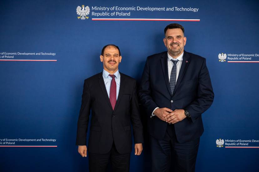Meeting with the Secretary of State at the Ministry of Development and Technology, H. E. Mr. Jacek Tomczak.