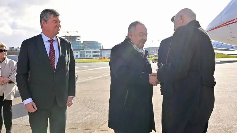 Mr. Attaf Arrives in Brussels