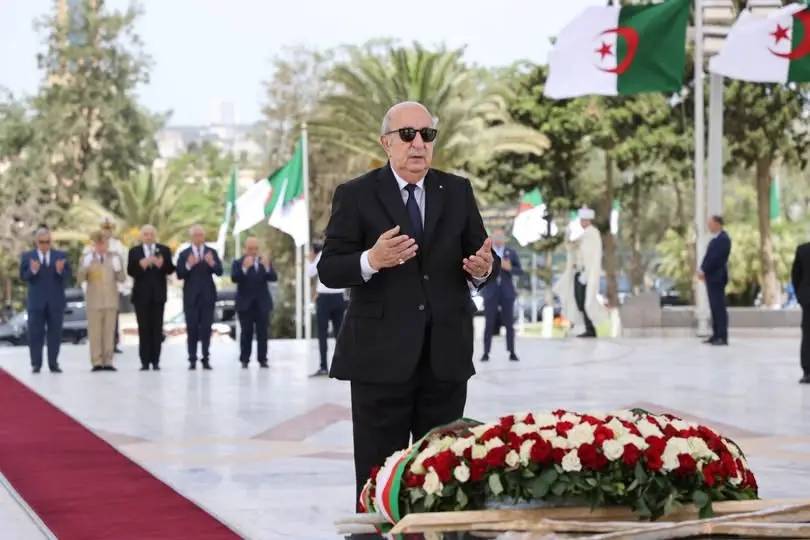 رسالة رئيس الجمهوريّة، السيّد عبد المجيد تبّون بمناسبة اليوم الوطني للشهيد ﴿ 18فيفري ﴾.