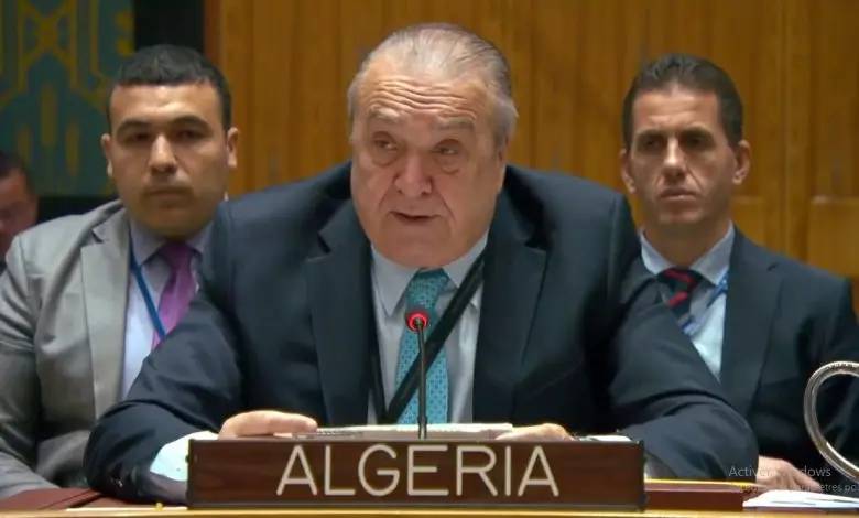 Statement by Ambassador Amar Bendjama at the Security Council following the vote on a resolution concerning Western Sahara.